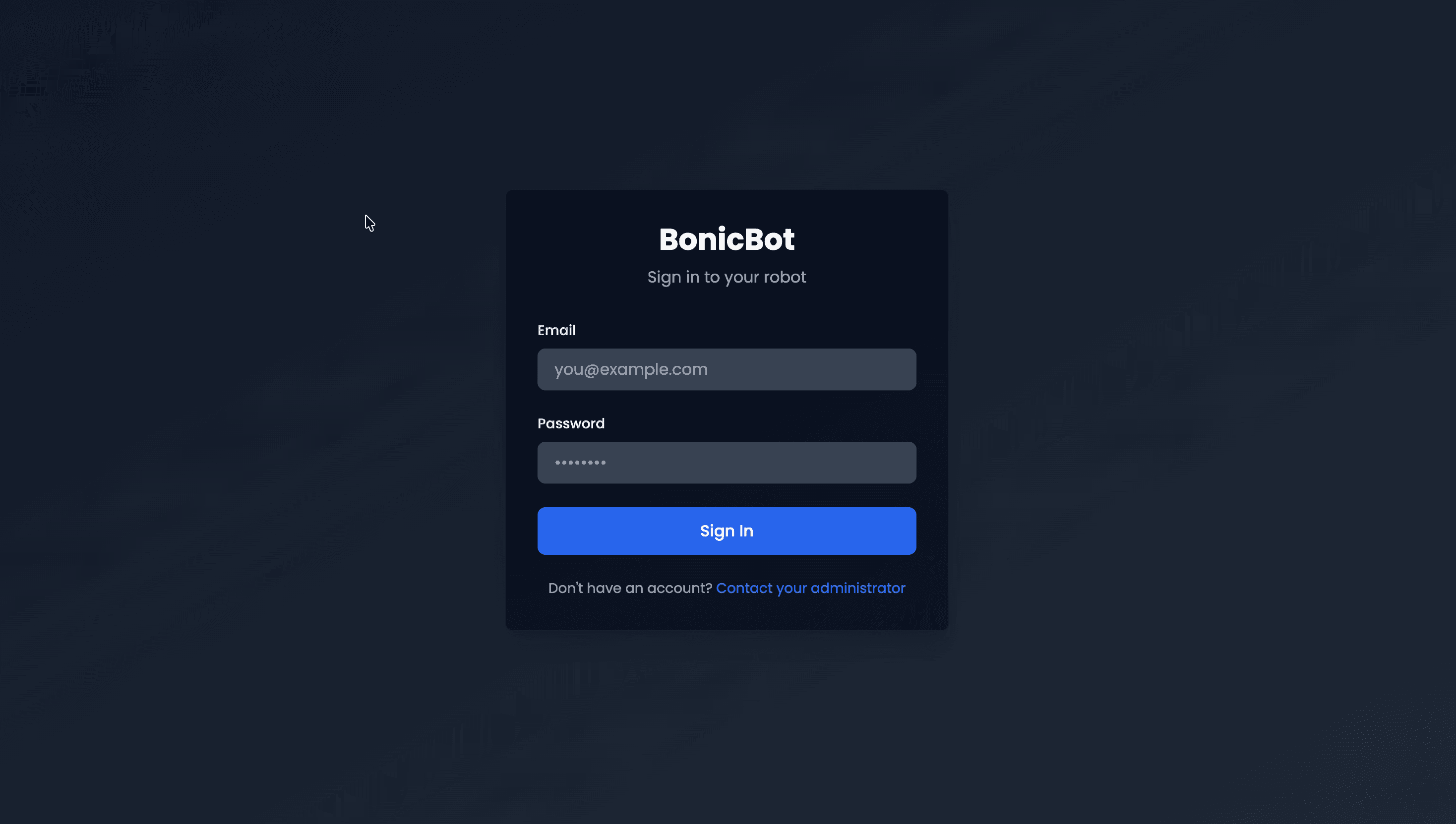 Admin Login