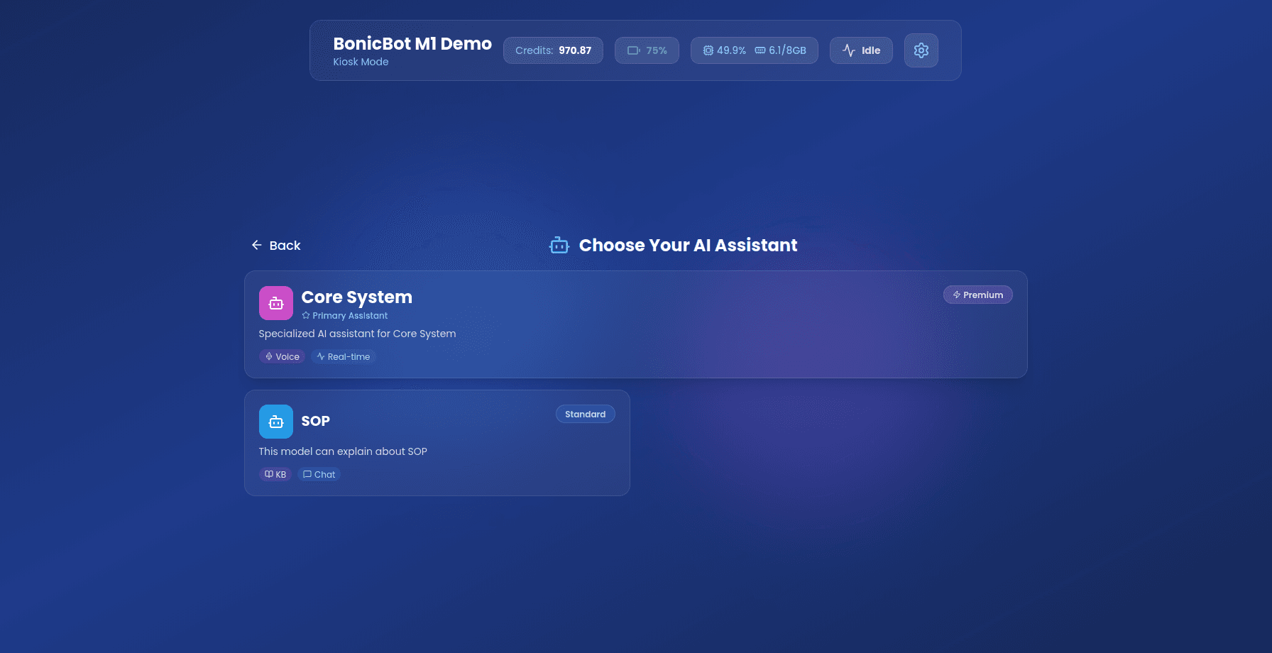 AI Assistant Selection