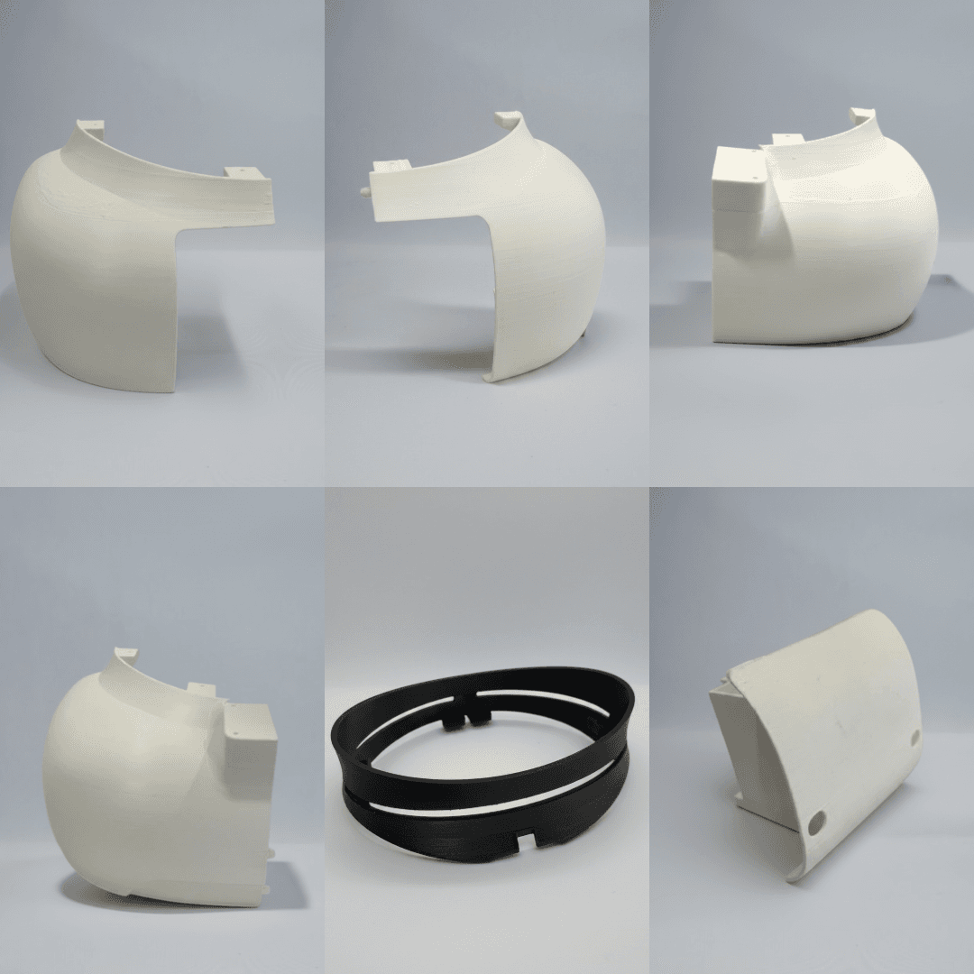 Images of Base Rear Left, Base Rear Right, Base Front Left, Base Front Right, Base Center Cover, Battery Holder