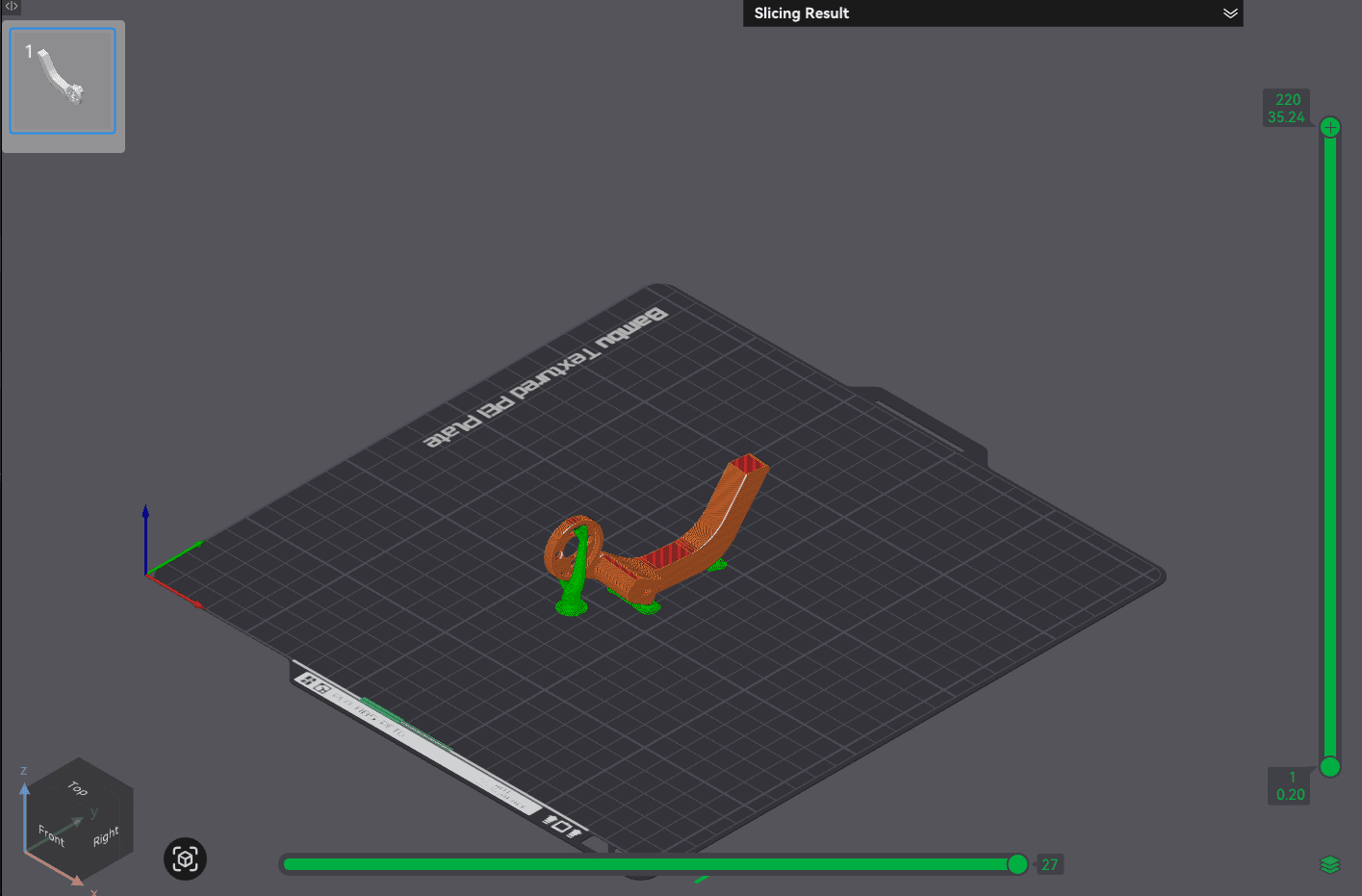 Sliced preview of GripperFingerBottomLeft