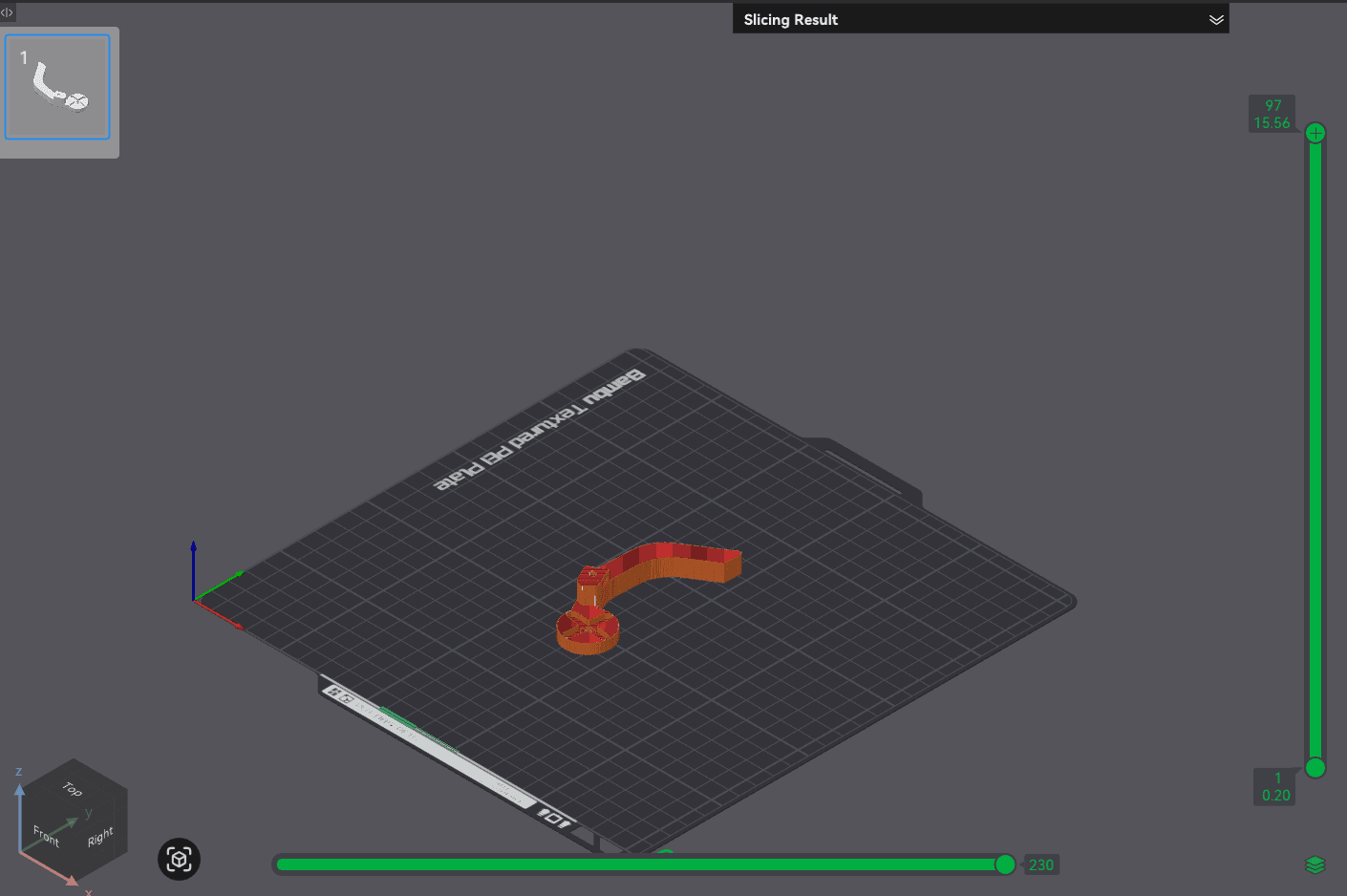 Sliced preview of GripperFingerTopLeft