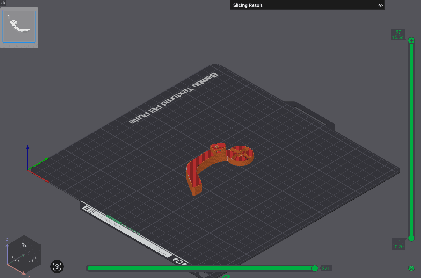Sliced preview of GripperFingerTopRight