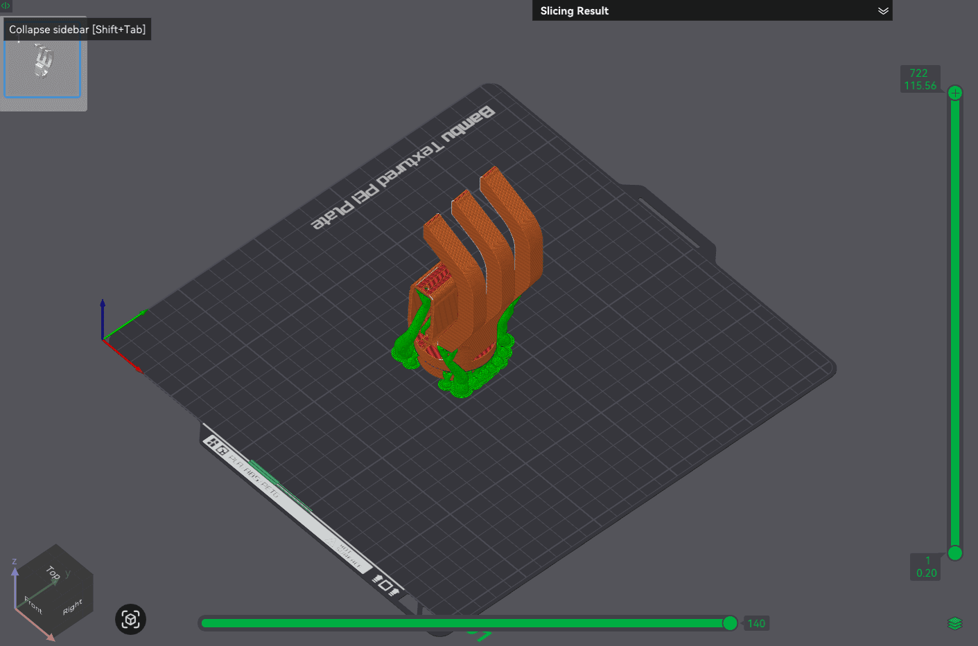 Sliced preview of GripperLeft