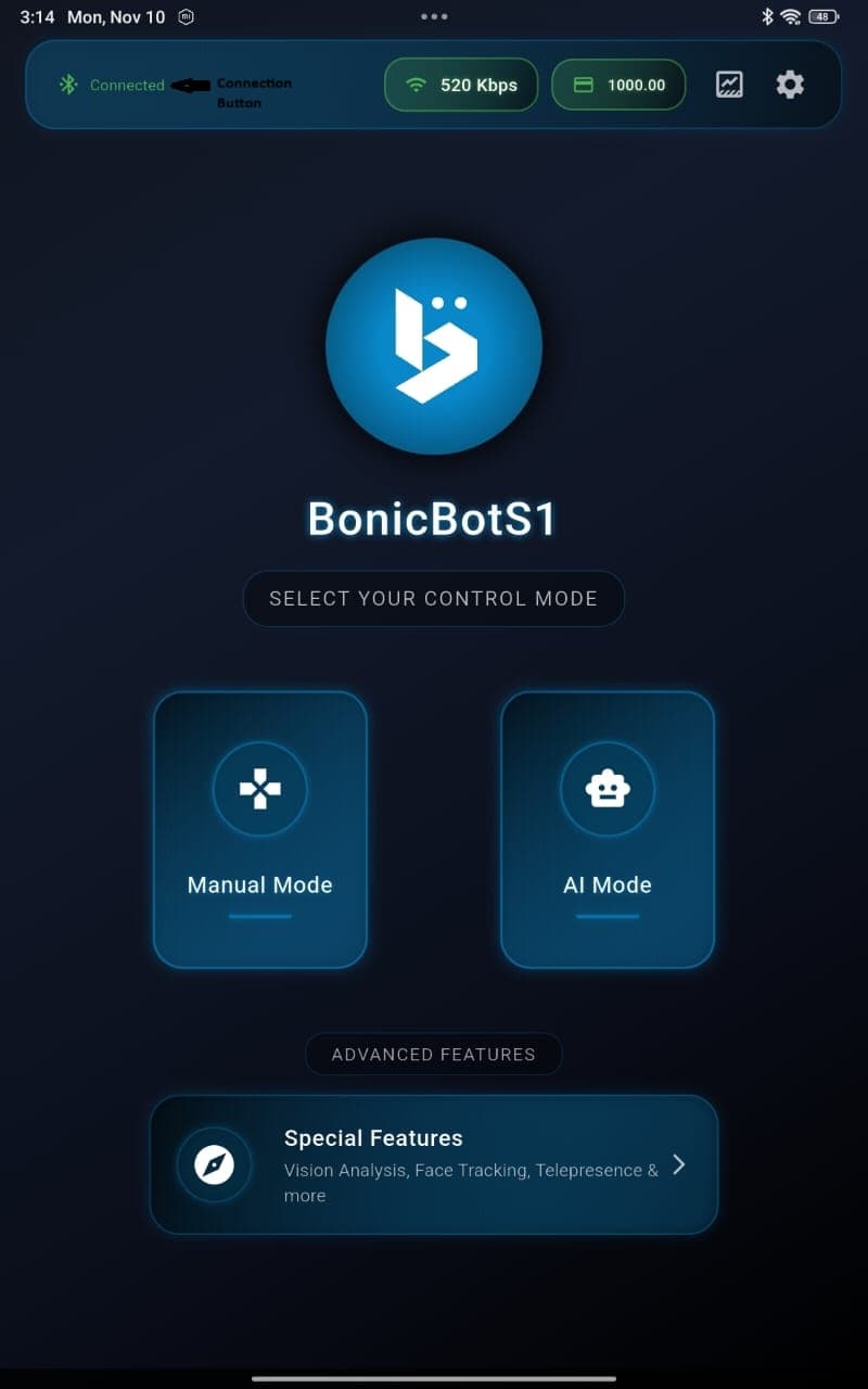 Main Interface