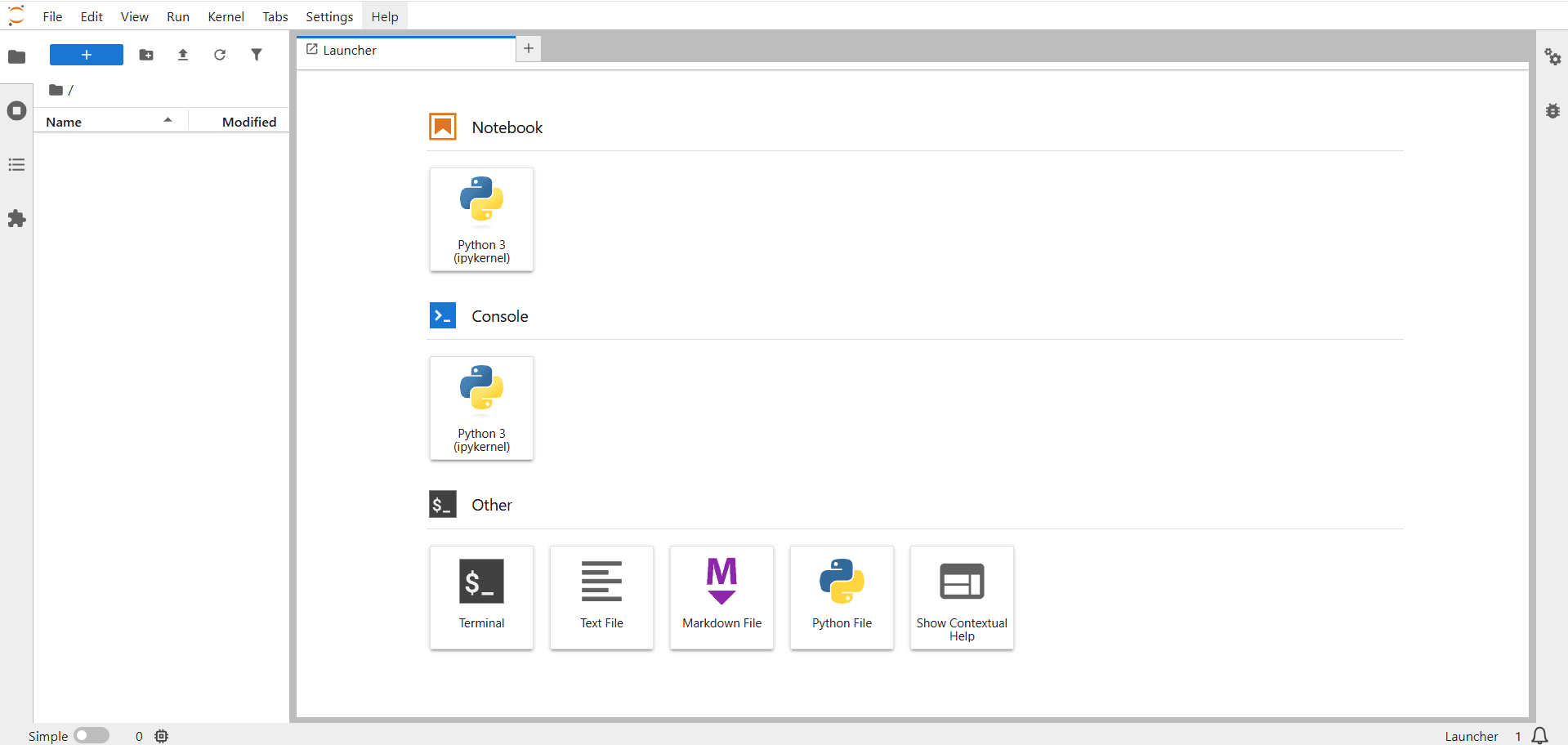 Jupyter Launch