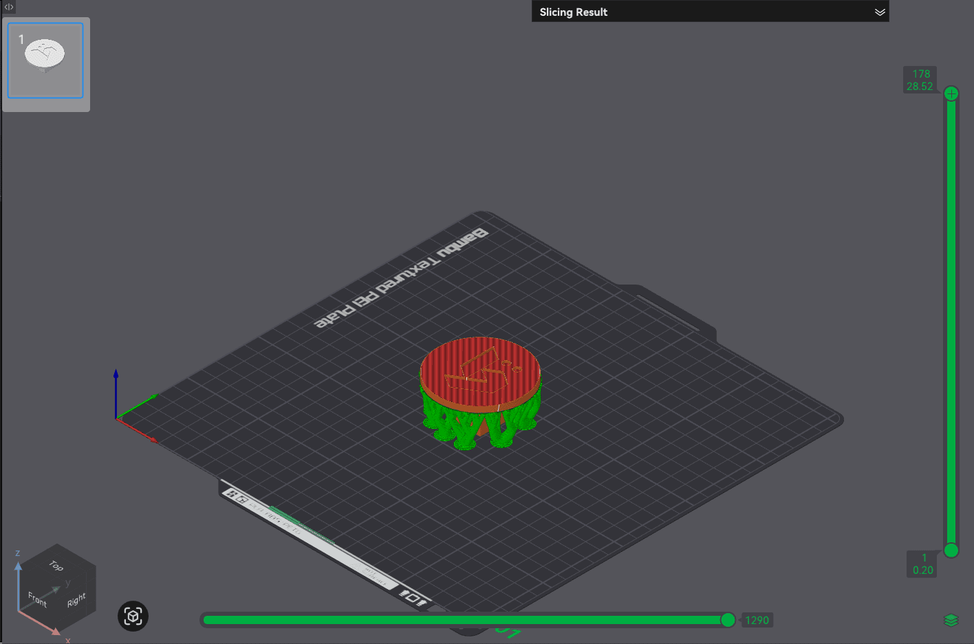 Sliced preview of LogoMount
