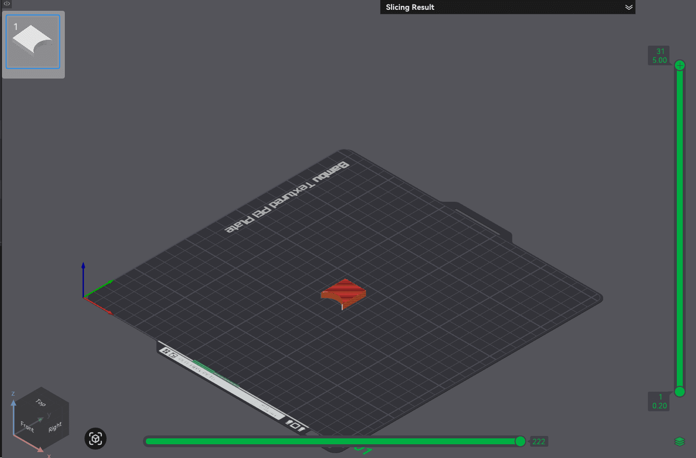 Sliced preview of ServoClamp