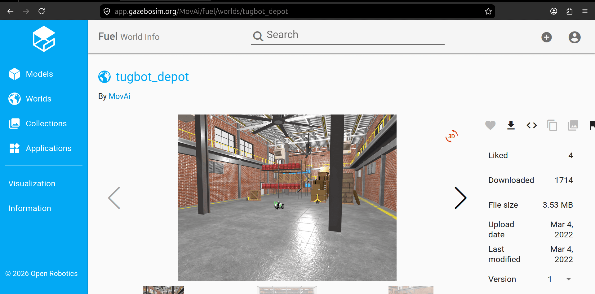 tugbot_depot world