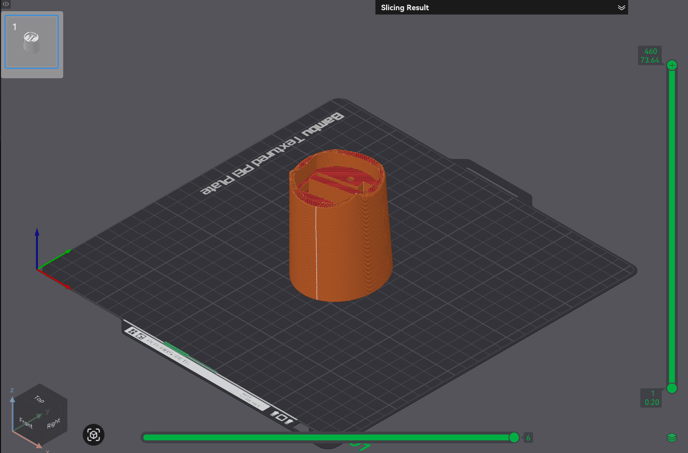 Sliced preview of UpperArmLeft